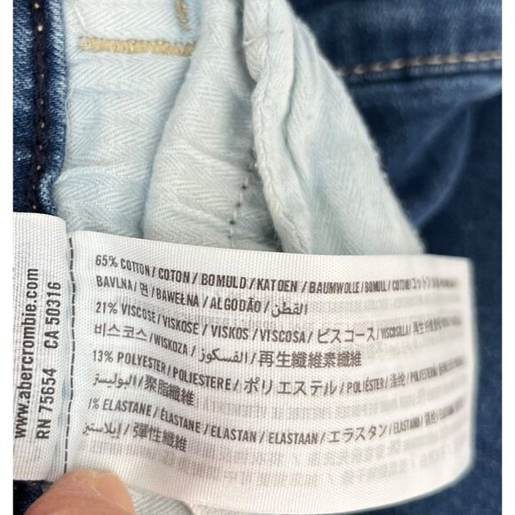 Abercrombie Fitch High waist super flare jeans sz 10R - Picture 9 of 10